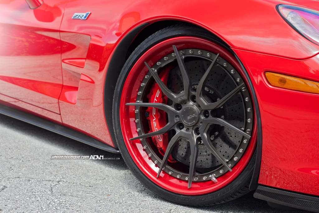 2013 Chevrolet Corvette with 20x10.5 ADV 5 Track Spec wheels