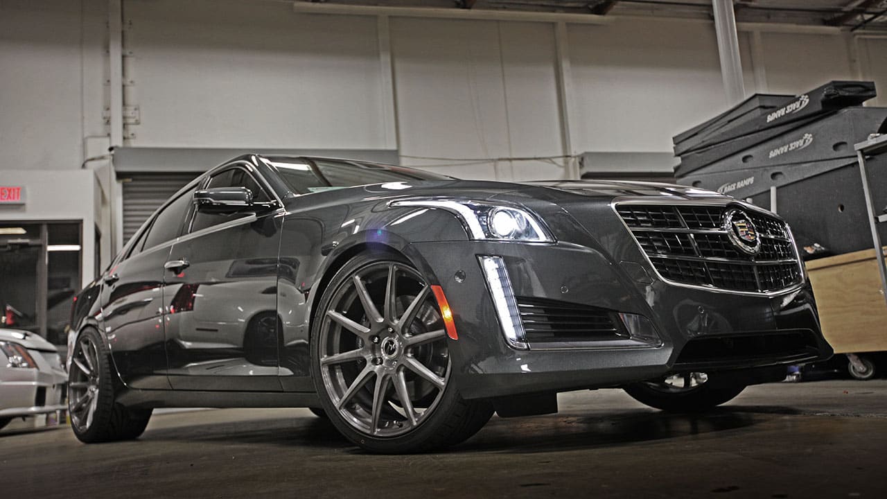 2015 Cadillac CTS-V with 20x8.5 Modulare Forged wheels