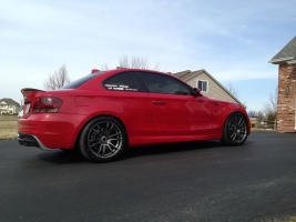 2012 BMW 128 with 18x8 Bremmer Kraft BR10 wheels