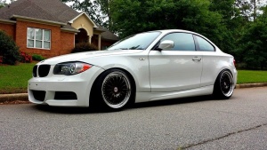 2010 BMW 135 with 17x8.5 wheels