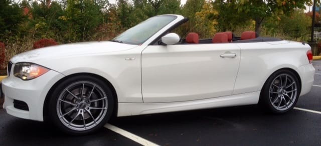 2009 BMW 135 with 18x8 OZ Racing Leggera HLT wheels