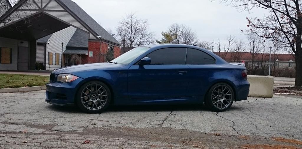 2011 BMW 135 with 18x8.5 VMR V810 wheels