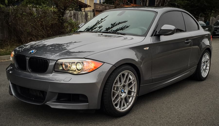 2012 BMW 135 with 18x8.5 Apex ARC 8 wheels