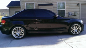 2010 BMW 135 with 18x8.5 VMR V710 wheels