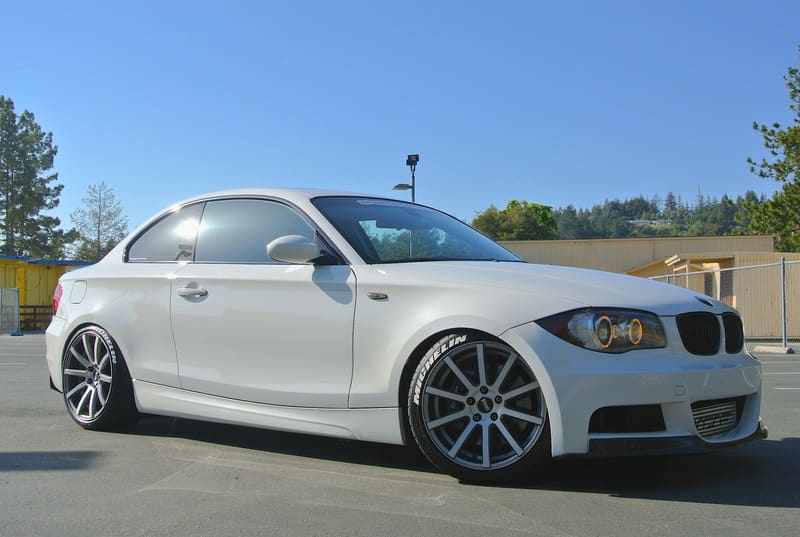 2009 BMW 135 with 18x8.5 VMR V702 wheels