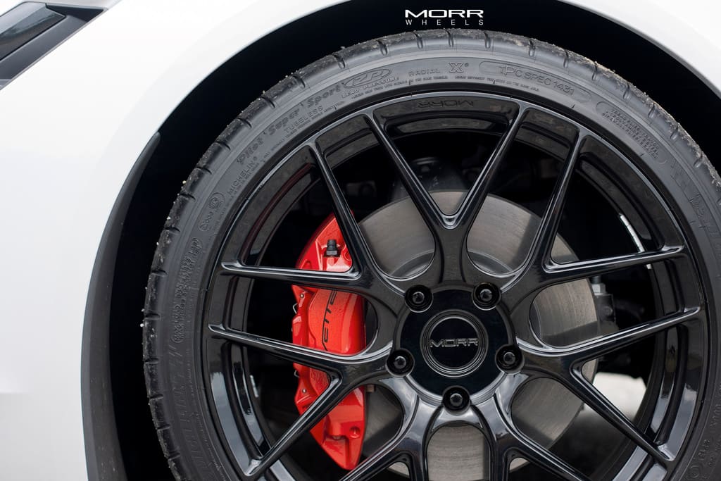2015 Chevrolet Corvette with MORR VS70 wheels