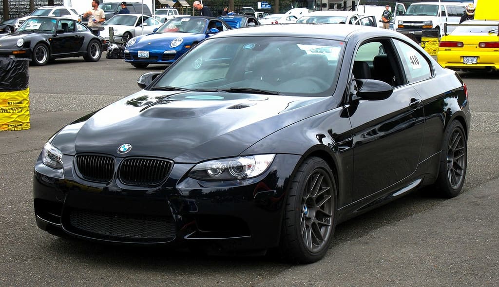 2012 BMW M3 with 18x10 Apex ARC-8 wheels
