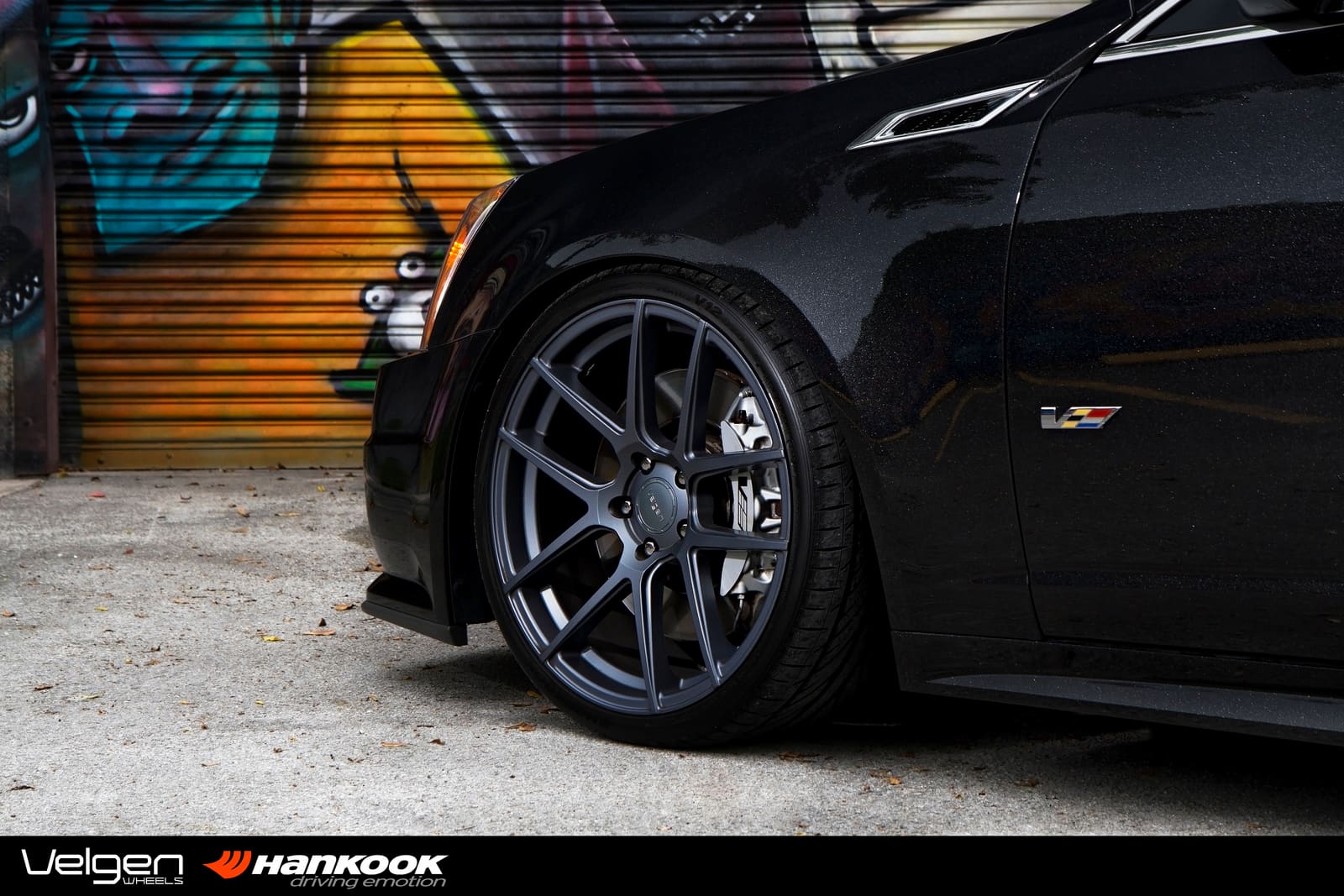 2014 Cadillac CTS-V with 20x9 Velgen VMB5 wheels