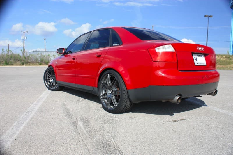 2003 Audi A4 with 19x8.5 VMR 708s wheels