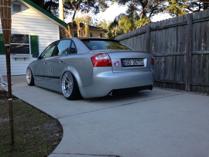 2006 Audi A4 with 18x8.5 BBS RC wheels