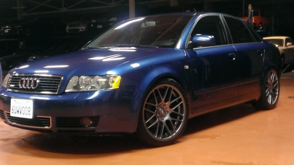 2006 Audi A4 with 19x8.5 VMR VB3 wheels