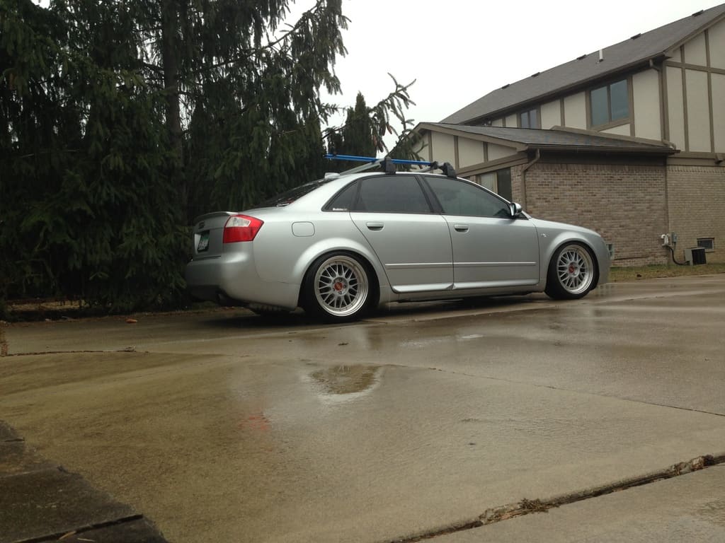 2006 Audi A4 with 18x8.5 LM Reps wheels