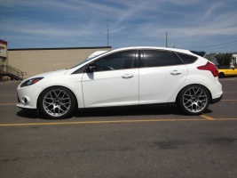2013 Ford Focus ST with 18x8.5 Avant Garde M310 wheels