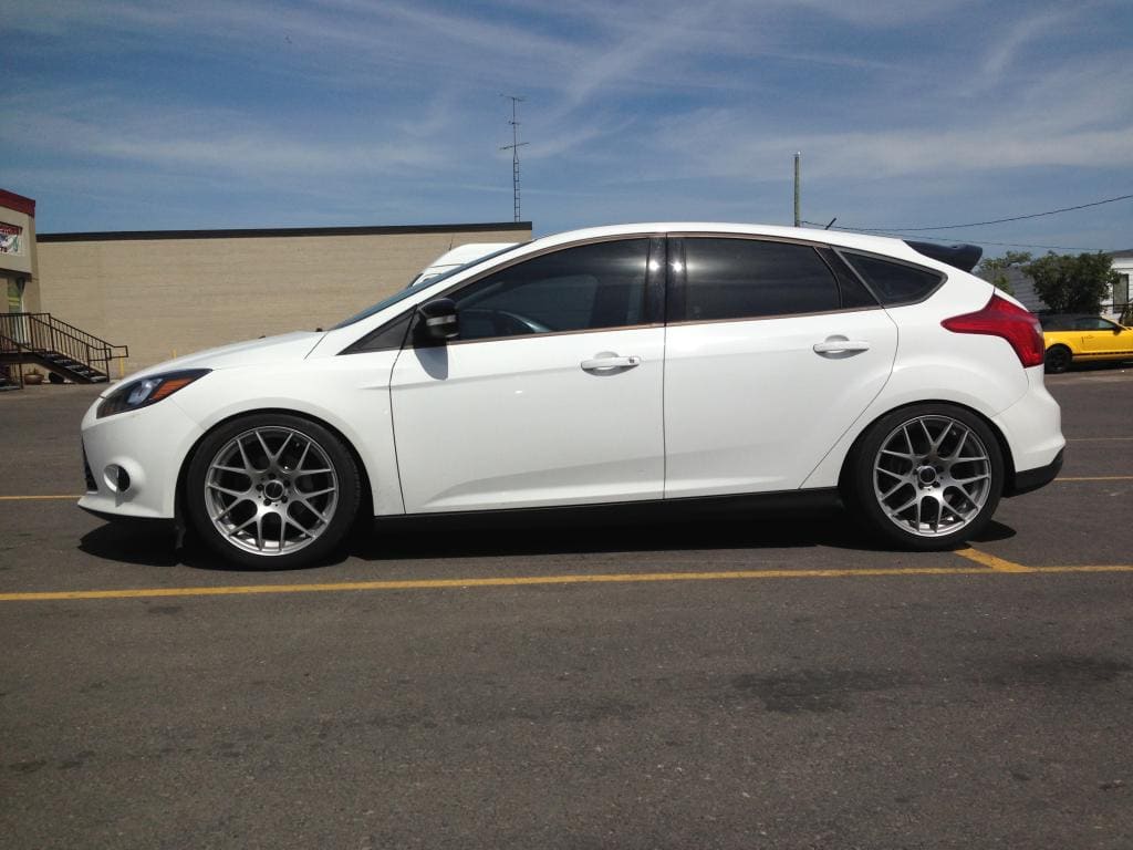 2013 Ford Focus ST with 18x8.5 Avant Garde M310 wheels
