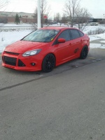 2013 Ford Focus ST with 18x8 Styluz M575 wheels