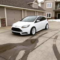 2013 Ford Focus ST with 17x9 Varrstoen ES3 wheels