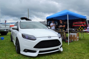 2014 Ford Focus ST with 18x9 Team Dynamics Pro Race 1.2 wheels