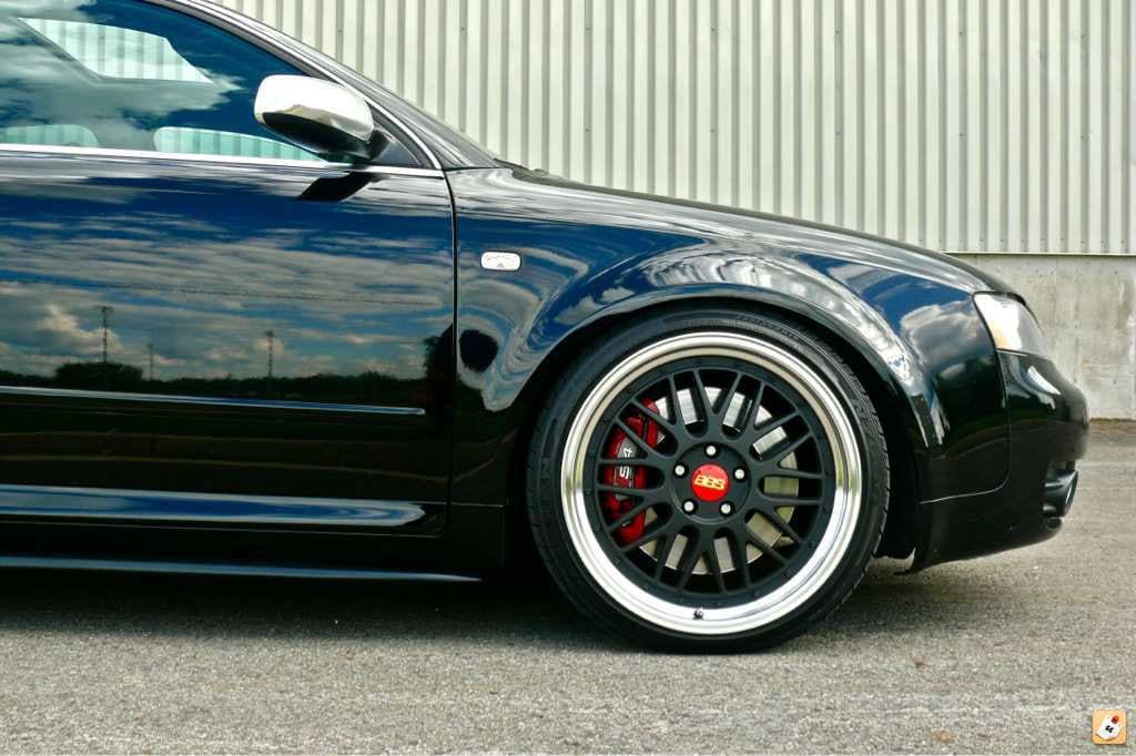 2006 Audi A4 with 19x8.5 BBS LM wheels