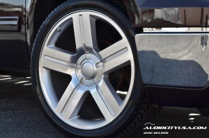2009 GMC Sierra 1500 with 24x10 Texas Edition wheels