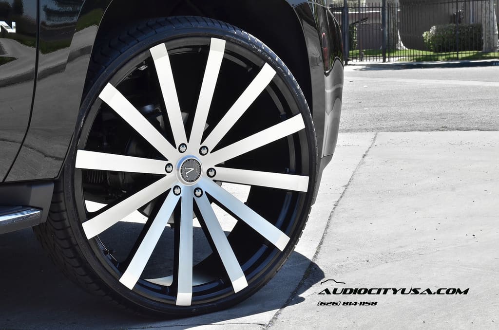 2014 GMC Yukon with 28x10 Velocity VW 12 wheels