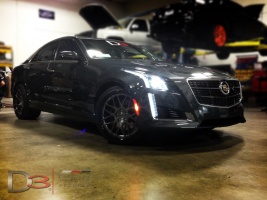 2014 Cadillac CTS-V with 20x9 DE3C Forgeline wheels