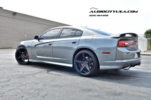 2013 Dodge Charger with 22x9 Savini BM8 wheels