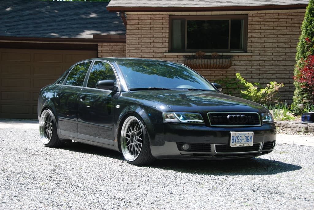 2006 Audi A4 with 19x8.5 BBS LM wheels