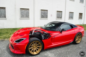 2014 Dodge SRT Viper with 19x10 ADV 10 M.V2 SL wheels