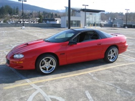 2002 Chevrolet Camaro with 18x10.5 wheels