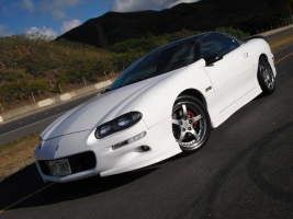 2002 Chevrolet Camaro with 17x9.5 C5 Dish wheels