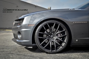 2012 Chevrolet Camaro with 22x9 Giovanna Kilis wheels