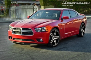 2012 Dodge Charger with 22x9 Giovanna Dramadio RL wheels