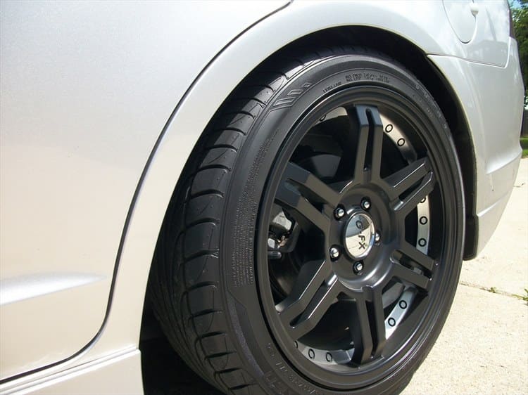 2010 Ford Fusion with 18x8.5 G-FX OR7 wheels