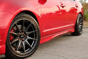 2012 Ford Fusion with 18x8.75 XXR 527 wheels