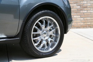 2009 Acura MDX with 20x8.5 RonJon Legend II wheels