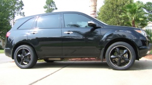 2009 Acura MDX with 20x8.5 Foose Legend SS wheels