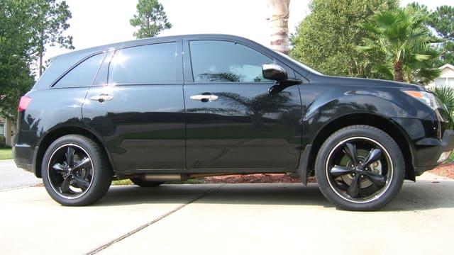 2009 Acura MDX with 20x8.5 Foose Legend SS wheels
