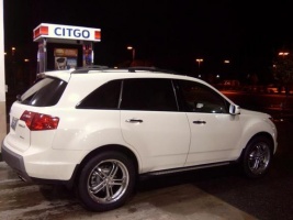 2010 Acura MDX with 20x8.5 TSW Laguna wheels