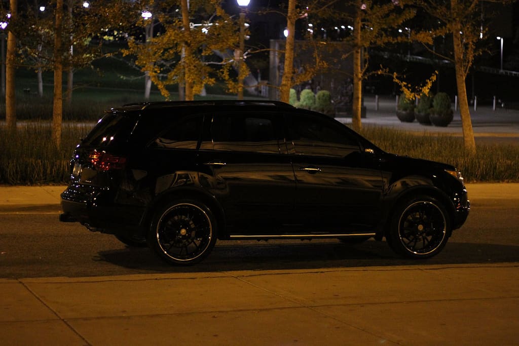 2009 Acura MDX with 22x9 wheels