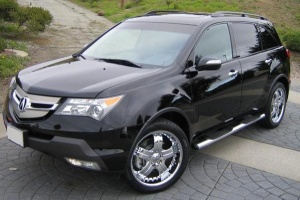 2009 Acura MDX with 20x8.5 wheels