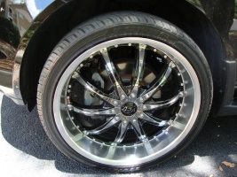 2009 Acura MDX with 22x9 wheels