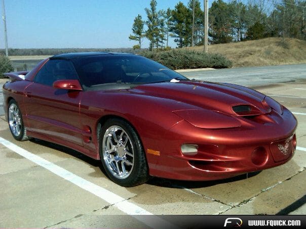 1999 Chevrolet Camaro with 18x9.5 dish c5 wheels