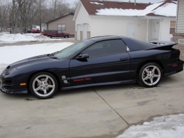 1999 Chevrolet Camaro with 18x9.5 C6 Motorsports wheels
