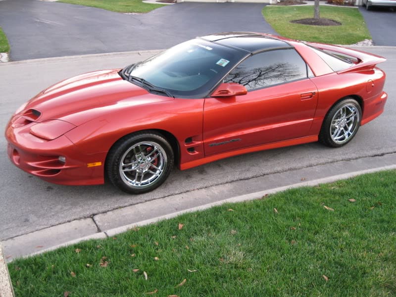 1999 Chevrolet Camaro with 17x9.5 C6 Z06 wheels