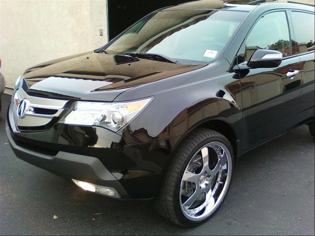 2009 Acura MDX with 22x10 wheels