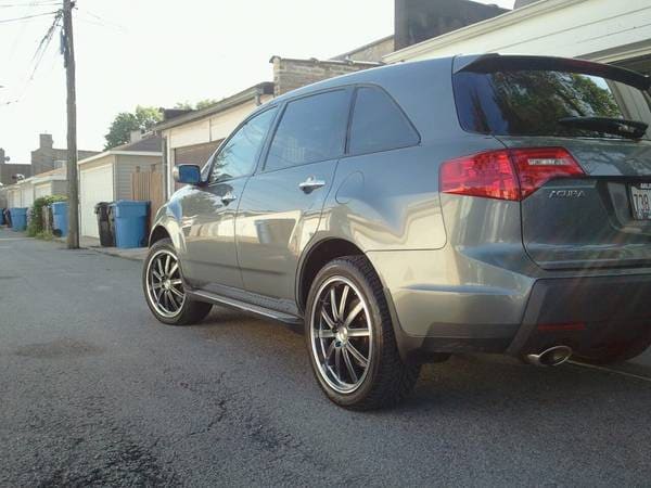 2010 Acura MDX with TSW wheels