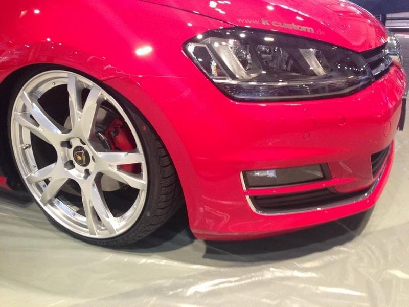2015 Volkswagen Golf GTI with 19x8.5 LAMBORGHINI CALLISTO wheels