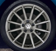 2015 Volkswagen Golf GTI with 18x7.5 VW ROTARY wheels