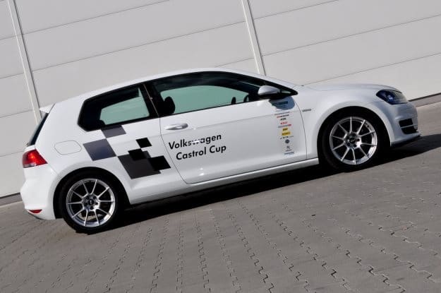 2015 Volkswagen Golf GTI with 18x8.5 ATS DTC wheels