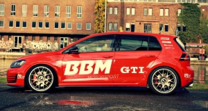 2015 Volkswagen Golf GTI with 19x8.5 BBS CH-R wheels